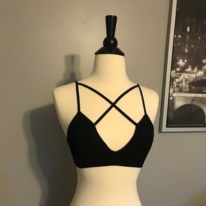Black bralette